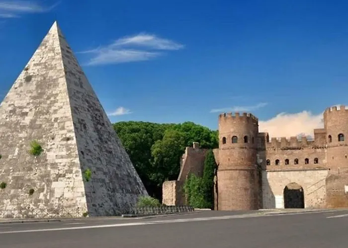 Lägenhet Ostiense Piramide Station Rom